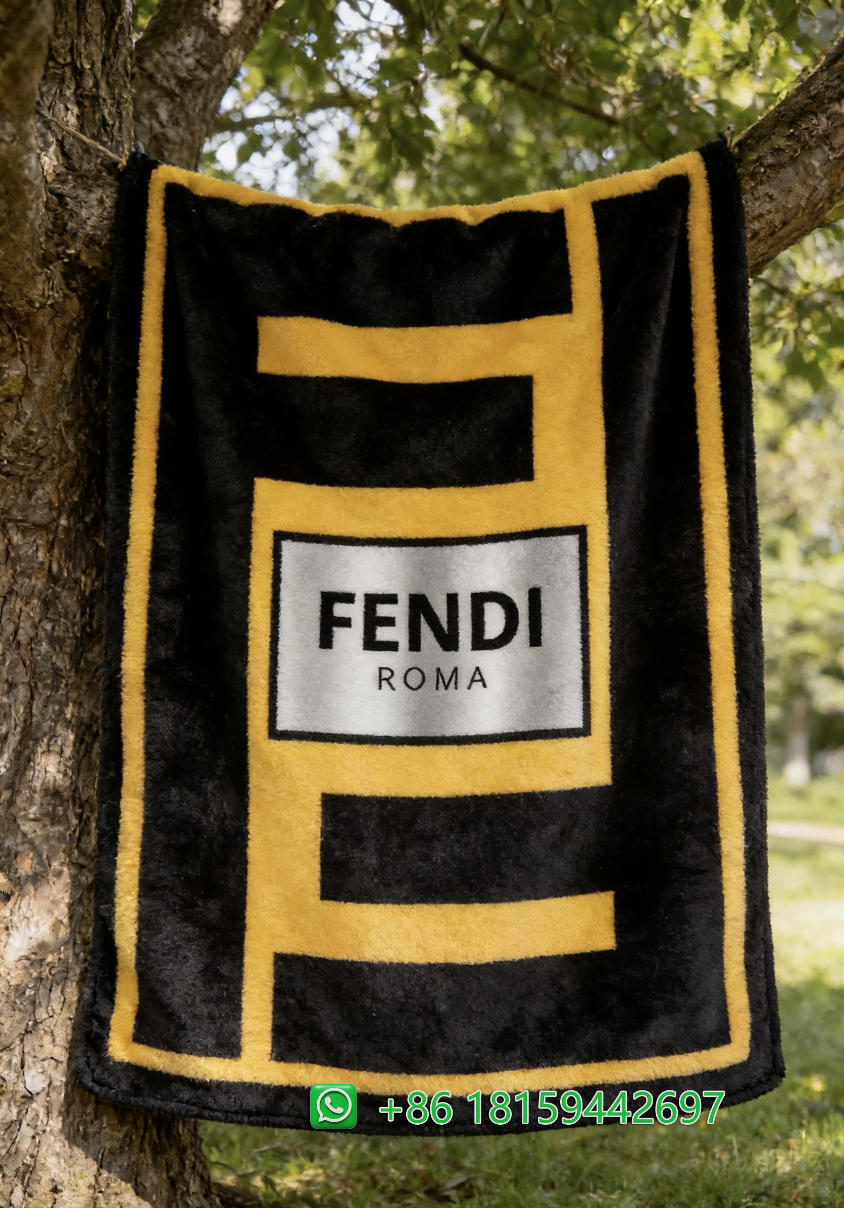 Fendi Throw Blankets